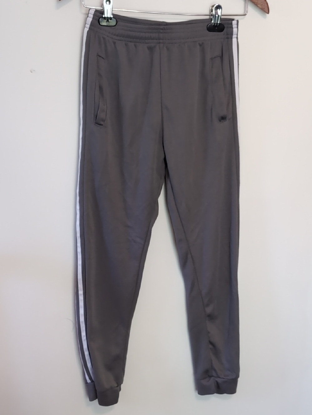 Real Essentials Gray Boys Jogger Track Pants Size Large